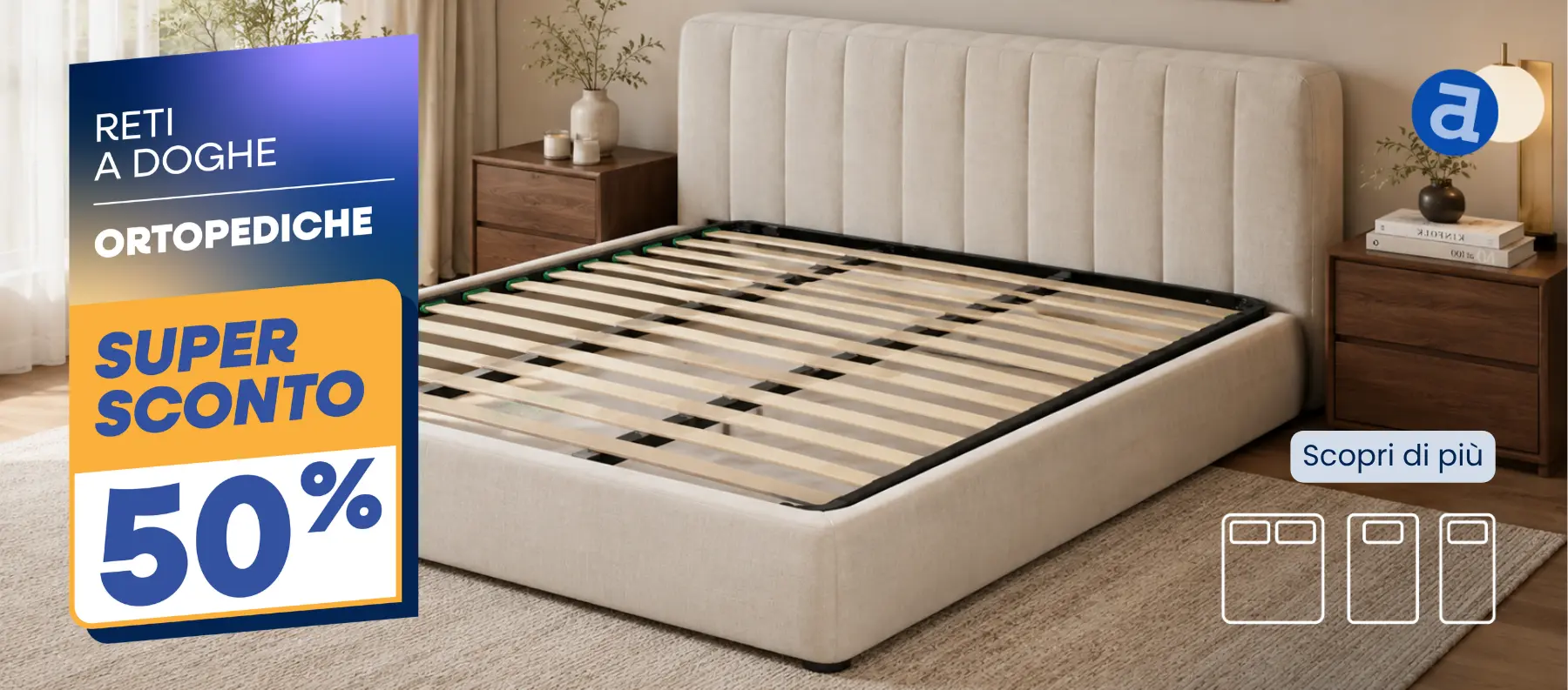 Reti a doghe in sconto